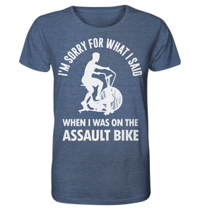 I'm sorry what I said on the Assault Bike - No Lift No Gift - Dein Online Shop 