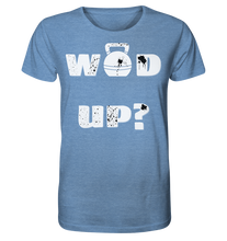 Laden Sie das Bild in den Galerie-Viewer, Wod Up? - Organic Shirt (meliert) - No Lift No Gift - Dein Online Shop 
