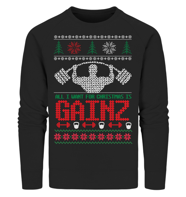 All I Want For Christmas Is Gainz - No Lift No Gift - Dein Online Shop 